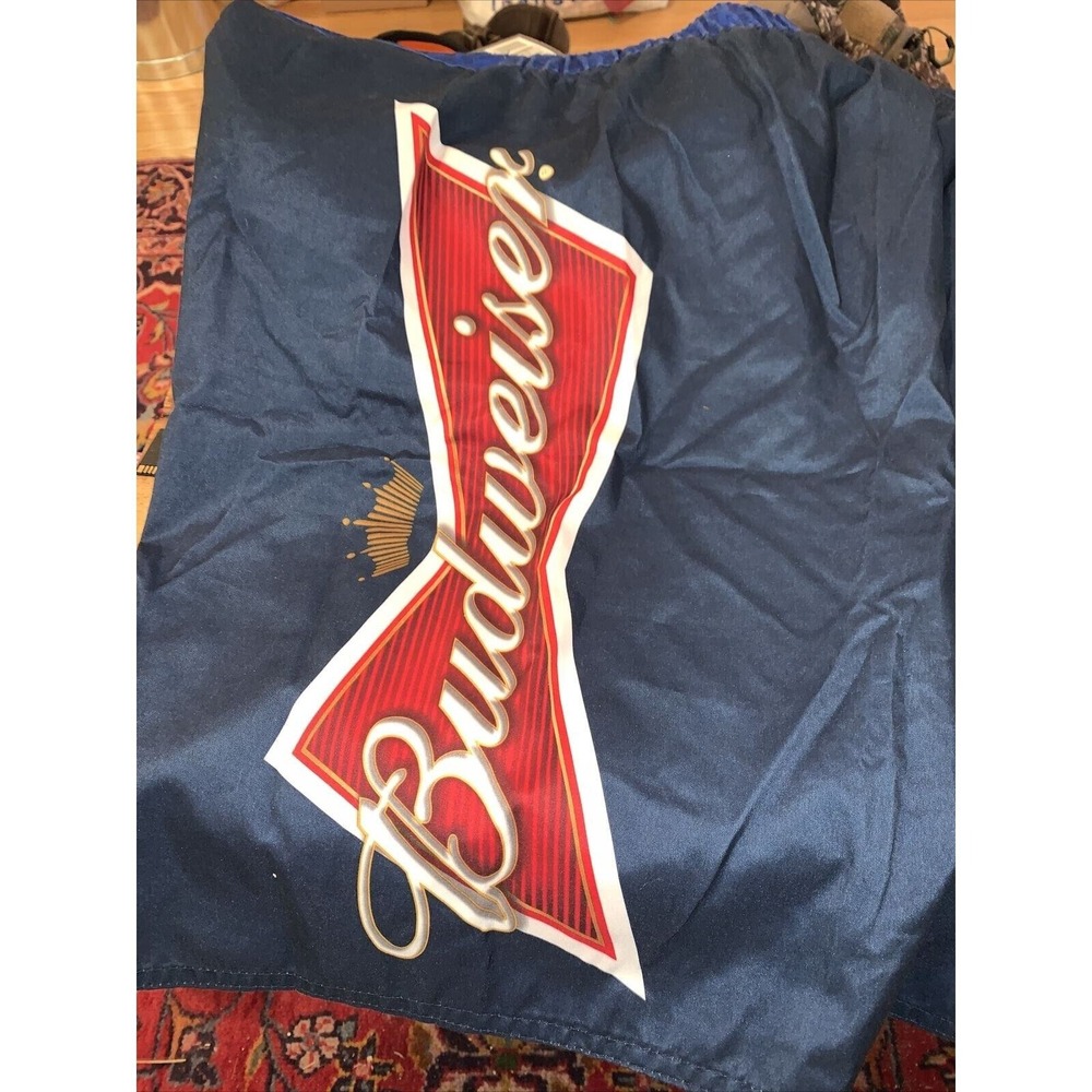 Budweiser‎ Beer Men's 36 Swim Trunks 2014 Official Product Vintage Beer Can Logo